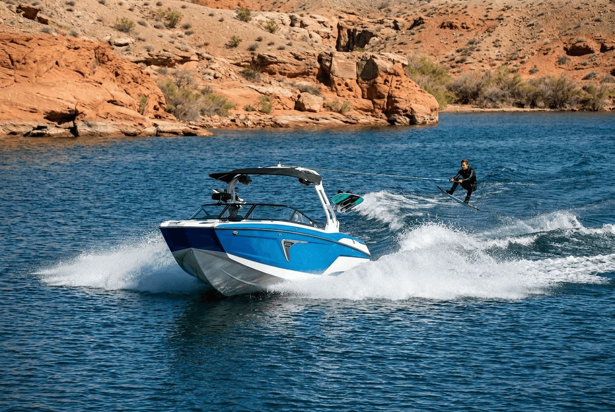 Malibu Wakesetter 23 on Lake Havasu